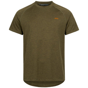 Tech T-Shirt 23 - Dark Olive by Blaser Shirts Blaser   