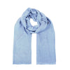 Trabajo Cashmere Scarf - Light Blue & White by Pampeano