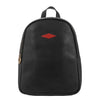Viajera Small Backpack - Black Leather by Pampeano