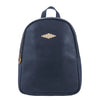 Viajera Small Backpack - Navy Leather by Pampeano