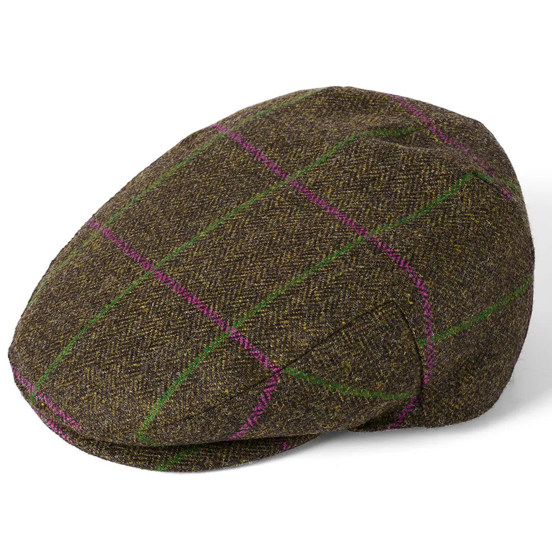 Stylish Waterproof Tweed Flat Cap for Men by Failsworth