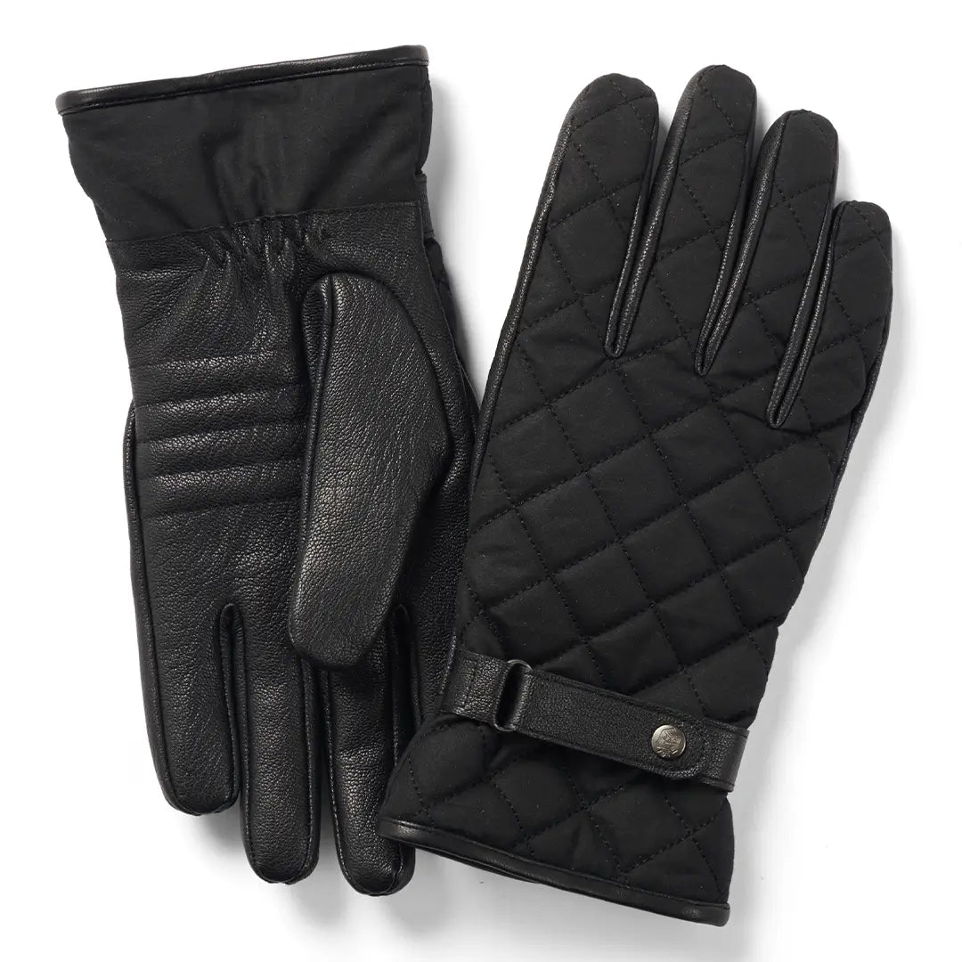 Failsworth Wax Quilt Leather Gloves Men s Quilted Winter Gloves