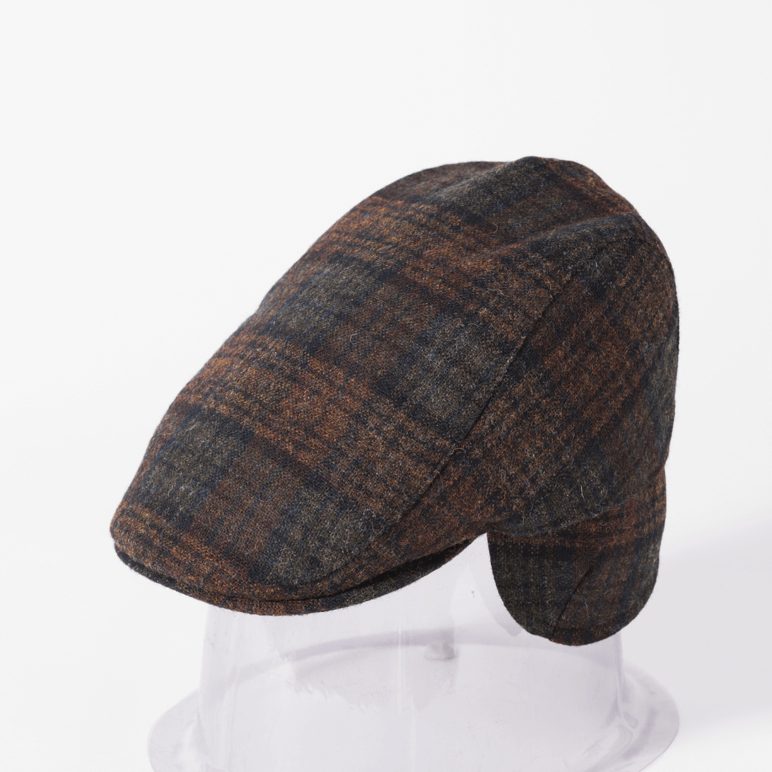 Westerdale Flat Cap with Ear Flaps - 856 by Failsworth Accessories Failsworth   