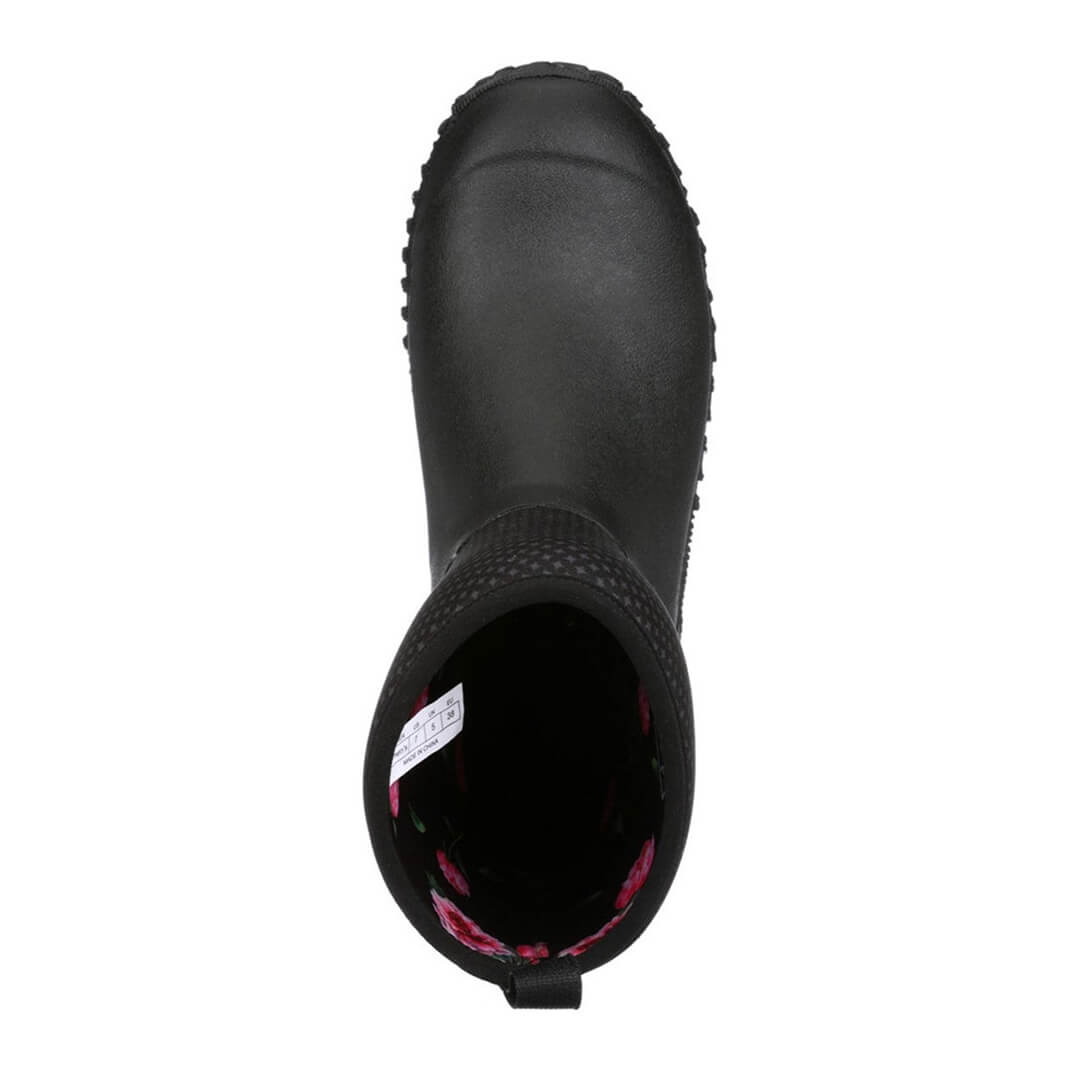 Women's RHS Muckster II Short Boot - Charcoal Print by Muckboot Footwear Muckboot   