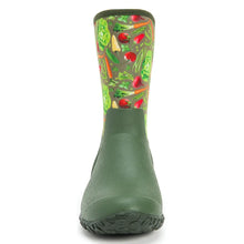 Women's RHS Muckster II Short Boot - Green Veggie Print by Muckboot Footwear Muckboot   