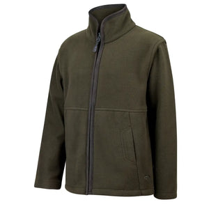 Woodhall Junior Fleece Jacket - Green by Hoggs of Fife