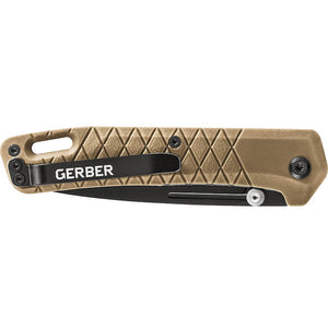 Zilch Folding Blade Clip Knife - Coyote by Gerber Accessories Gerber   