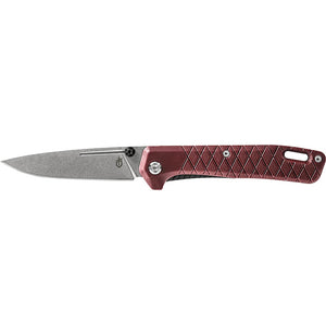 Zilch Folding Blade Clip Knife - Drab Red by Gerber Accessories Gerber   
