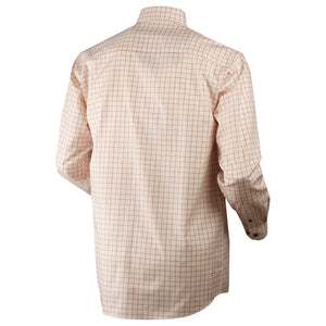 Stenstorp Shirt Burnt Orange Check/Button under by Harkila Shirts Harkila   