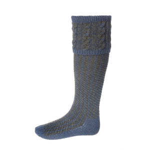 Reiver Socks - Blue Lovat by House of Cheviot Accessories House of Cheviot   