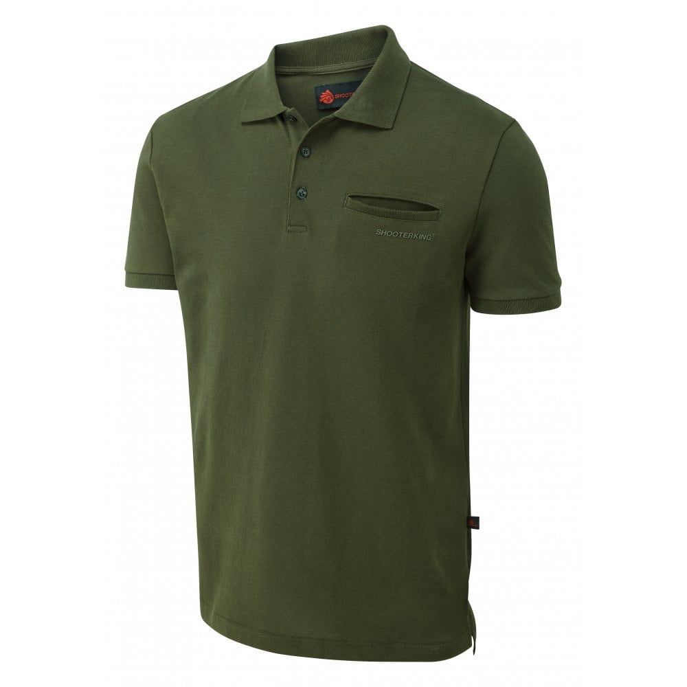 Game Polo Shirt Green by Shooterking Shirts Shooterking   