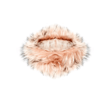 Fox Fur Headband Pink by Jayley Accessories Jayley   