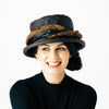 Harris Tweed & Wax Riding Hat Brown by Failsworth