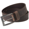 Arvak Leather Belt - Deep Brown by Harkila