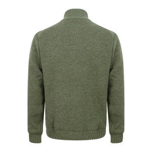 Hebrides Zip Neck Windproof Pullover by Hoggs of Fife Knitwear Hoggs of Fife   