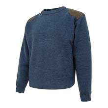 Melrose Hunting Pullover Navy by Hoggs of Fife Knitwear Hoggs of Fife   