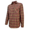Countrysport Luxury Hunting Shirt Rust Check by Hoggs of Fife