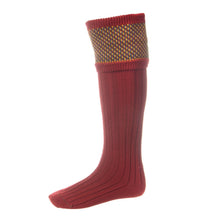 Tayside Sock - Brick Red by House of Cheviot Accessories House of Cheviot   