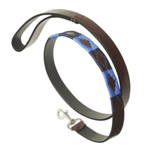 Leather Dog Lead Azules by Pampeano Accessories Pampeano   