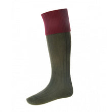 Lomond Socks - Burgundy by House of Cheviot Accessories House of Cheviot   