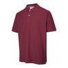 Largs Pique Polo Shirt Bordeaux by Hoggs of Fife