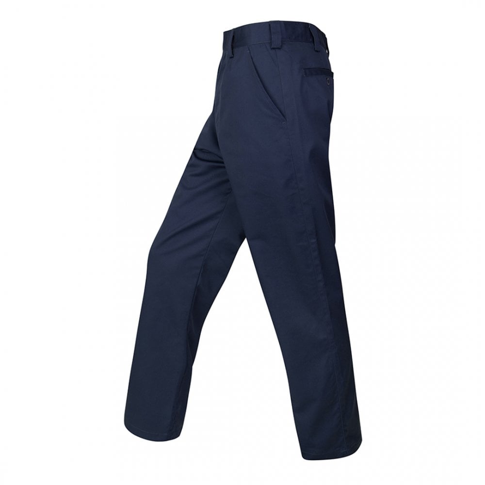 Bushwhacker Stretch Unlined Trousers Navy by Hoggs of Fife Trousers & Breeks Hoggs of Fife   