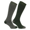1903 Country Long Sock Twin Pack - Tweed/Loden by Hoggs of Fife