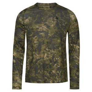 Active Camo L/S T-Shirt InVis Green by Seeland Shirts Seeland   