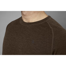 Active S/S T-Shirt - Demitasse Brown by Seeland Shirts Seeland   