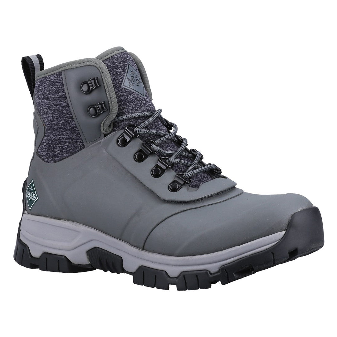 Apex Lace Up Short Boots - Grey by Muckboot Footwear Muckboot   