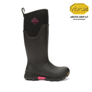 Arctic Ice Tall Boots - Black/Pink by Muckboot Footwear Muckboot   