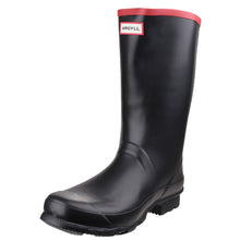 Argyll Short Knee Wellington Boots - Black by Hunter Footwear Hunter   