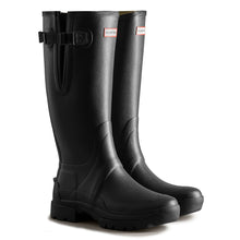 Balmoral Adjustable Wellington Boots - Black by Hunter Footwear Hunter   