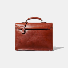 Briefcase - Cognac Leather by Baron Accessories Baron   