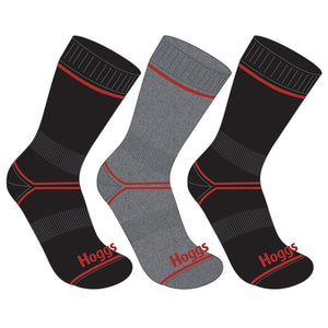 3-Pack Comfort Cotton Work Socks by Hoggs of Fife Accessories Hoggs of Fife   