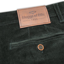 Cairnie Comfort Stretch Cord Trousers - Racing Green by Hoggs of Fife Trousers & Breeks Hoggs of Fife   
