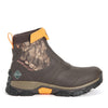 Apex Zip Short Boots - Brown/Mossy Oak Camo by Muckboot