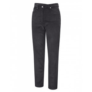 Ceres Ladies Stretch Cord Jean - Smokey Grey by Hoggs of Fife Trousers & Breeks Hoggs of Fife   