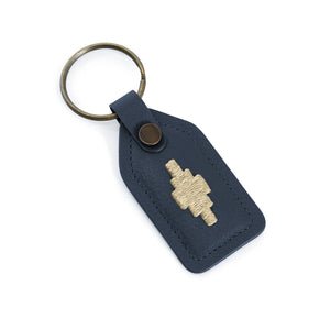 Chapa Tag Keyring - Navy/Cream by Pampeano Accessories Pampeano   