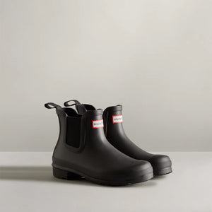 Original Chelsea Ladies Boots - Black by Hunter Footwear Hunter   