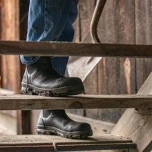 Chore Farm Leather Chelsea Safety Boots - Black by Muckboot Footwear Muckboot   