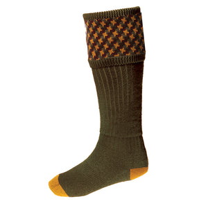 Cromarty Sock - Bracken by House of Cheviot Accessories House of Cheviot   