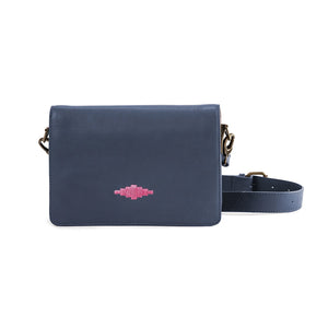 Estilo Crossbody Bag - Navy/Pink by Pampeano Accessories Pampeano   