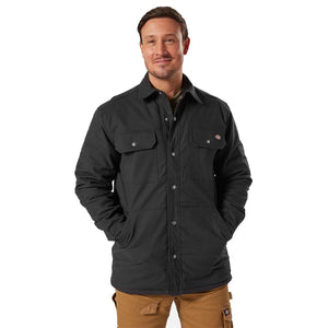 Flex Duck Shirt Jacket - Black by Dickies Jackets & Coats Dickies   