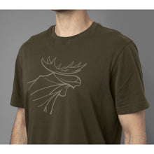Harkila Graphic T-Shirt 2-Pack - Willow Green/Burgundy by Harkila Shirts Harkila   