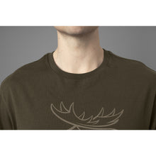 Harkila Graphic T-Shirt 2-Pack - Willow Green/Burgundy by Harkila Shirts Harkila   