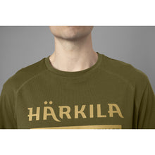 Harkila Logo T-Shirt 2-Pack - Antique Sand/Dark Olive by Harkila Shirts Harkila   