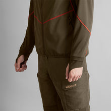 Harkila Scandinavian Fleece Jacket - Willow Green/Shadow Brown by Harkila Jackets & Coats Harkila   