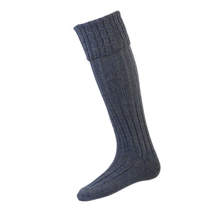 Harris Socks - Blue Lovat by House of Cheviot Accessories House of Cheviot   
