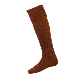 Harris Socks - Bronze by House of Cheviot Accessories House of Cheviot   